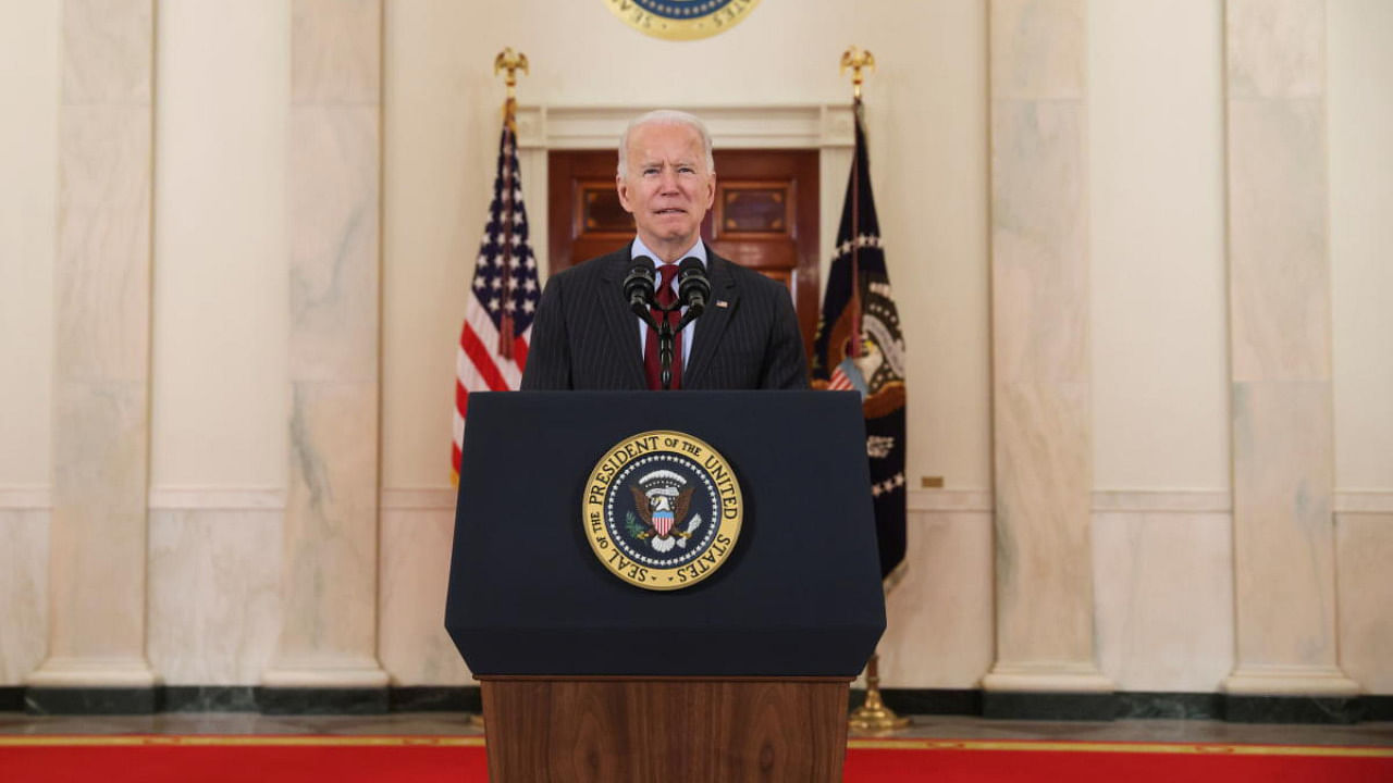 US President Joe Biden. Credit: Reuters file photo