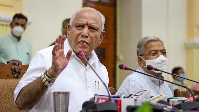 Karnataka Chief Minister B S Yediyurappa. Credit: PTI Photo