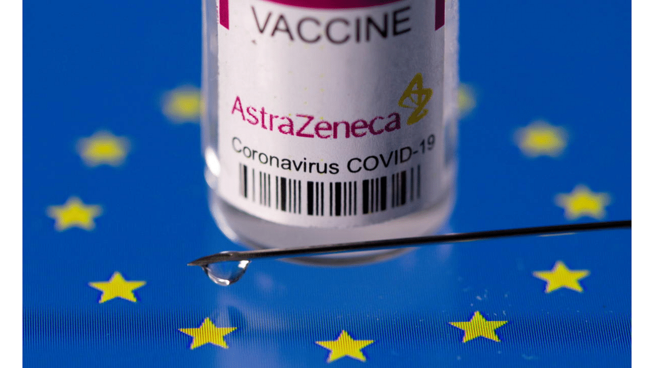 The EU executive and AstraZeneca have been at loggerheads as the British-Swedish company's alleged shortfall of deliveries to the bloc hobbled the early efforts to roll out jabs. Credit: Reuters File Photo