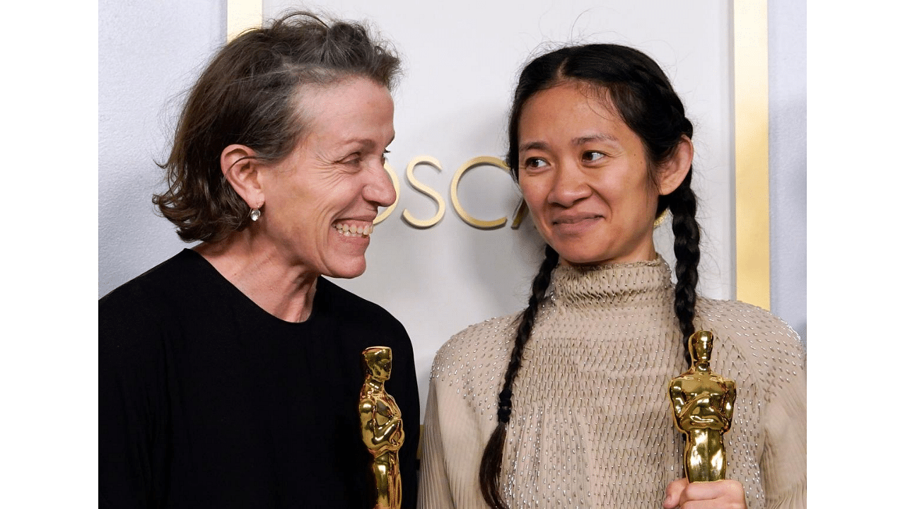 Frances Mcdormand and director Frances Mcdormand. Credit: AFP Photo