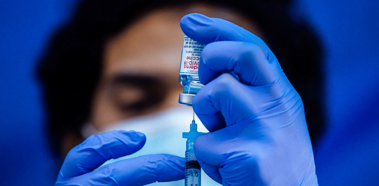Limited exports from the US were denting vaccine manufacturing in India. Credit: AFP Photo
