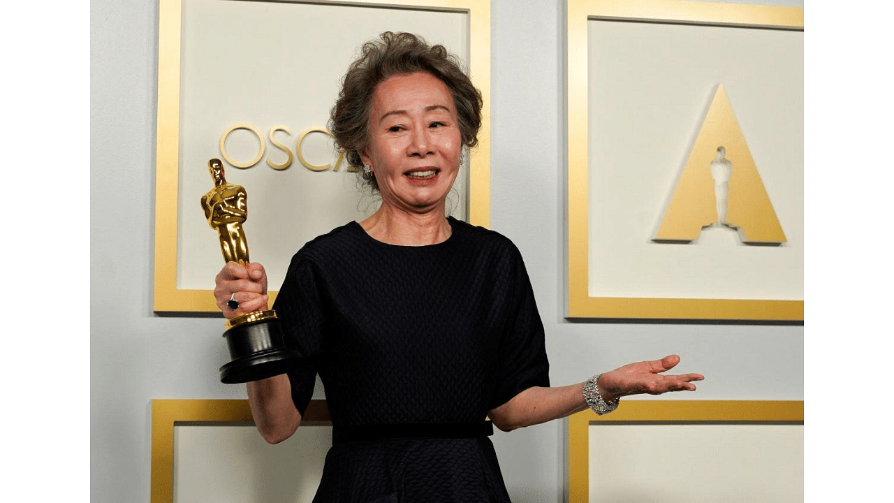 South Korean film icon Youn Yuh-jung. Credit: AFP Photo