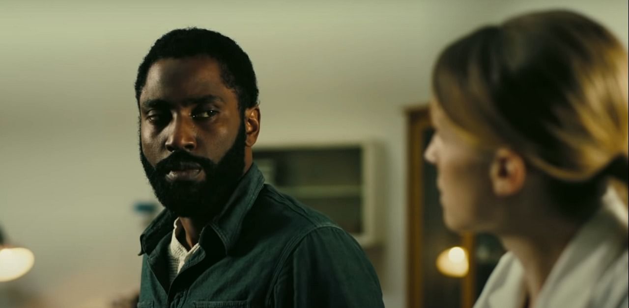 John David Washington in 'Tenet'. Credit: YouTube/Warner Bros Pictures.