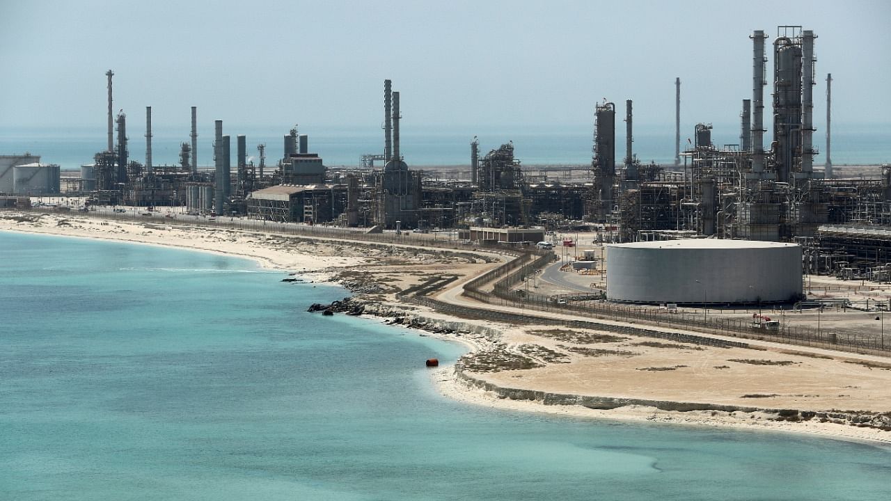 General view of Saudi Aramco's Ras Tanura oil refinery and oil terminal in Saudi Arabia. Credit: Reuters Photo