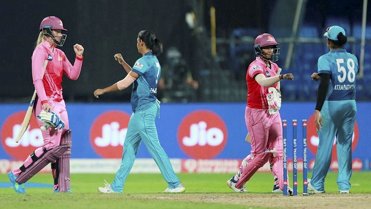 The Supernovas vs Trailblazers match during the Women's T20 Challenge 2020 in UAE. Credit: PTI File Photo