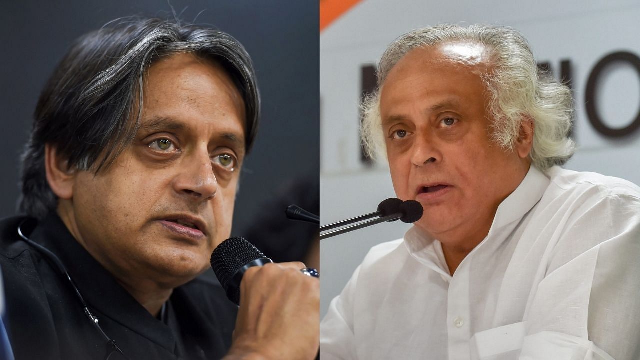 Congress leaders Jairam Ramesh and Shashi Tharoor on Tuesday renewed their demand for virtual meetings of Parliamentary standing committees. Credit: PTI Photos