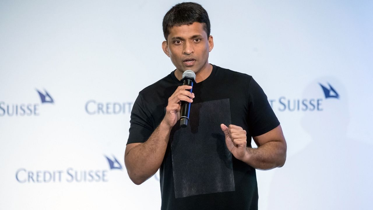 Byju Raveendran, founder and chief executive officer of Think and Learn Pvt. Credit: Bloomberg Photo