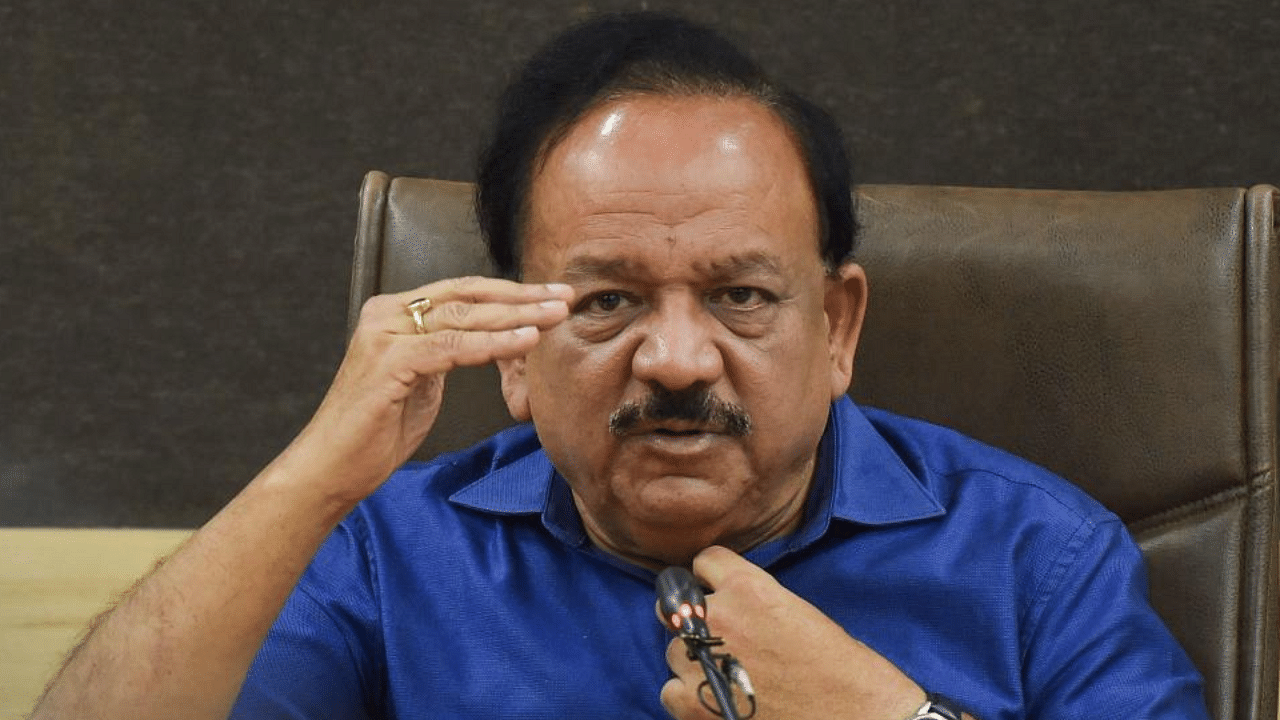 Union Health Minister Harsh Vardhan. Credit: PTI Photo