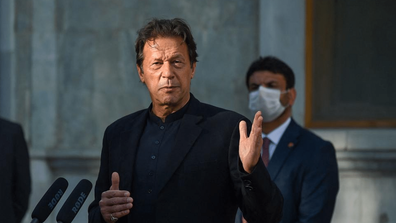 Last week, Prime Minister Imran Khan expressed solidarity with the people of India battling the deadly wave of the COVID-19 pandemic, saying "we must fight this global challenge confronting humanity together". Credit: AFP File Photo