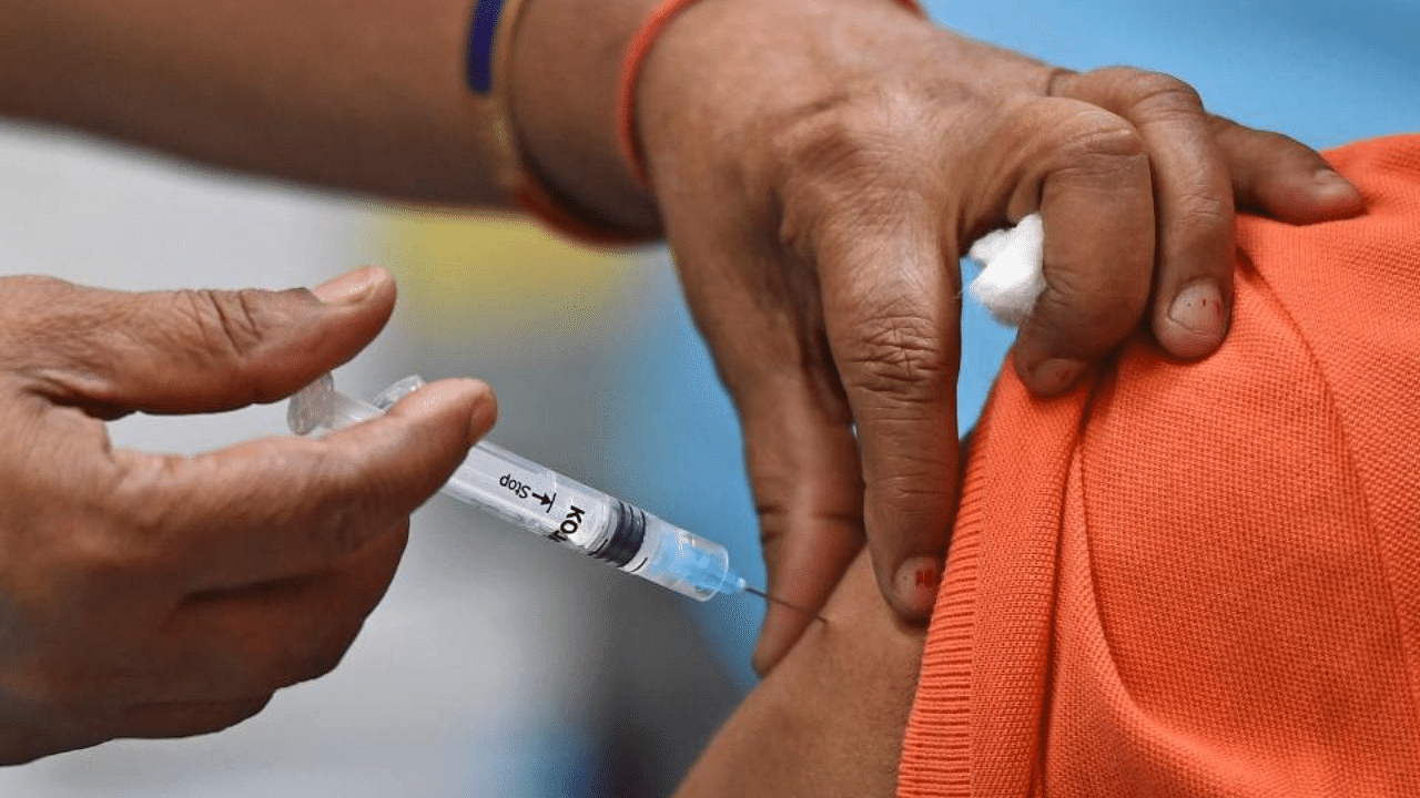 The nationwide vaccination for people in the 18-44 age group is scheduled to start from May 1 and registration for the same is open on the CoWin app. Credit: AFP File Photo