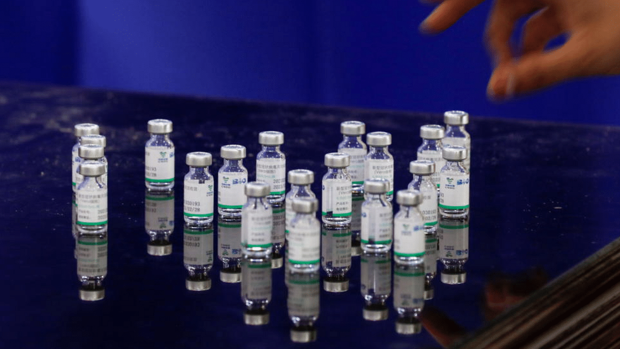 Covid-19 vaccine developed by Sinopharm of China. Credit: Reuters Photo