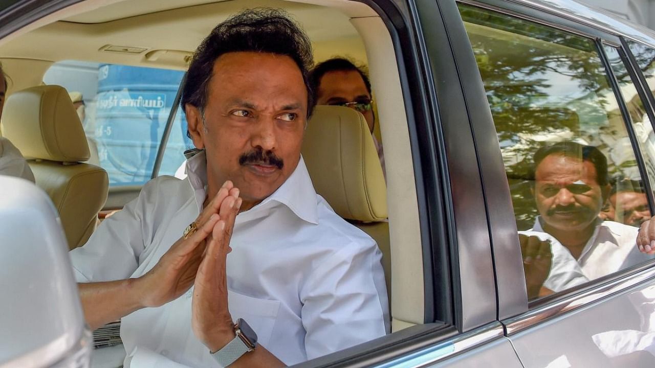 DMK chief M K Stalin. Credit: PTI file photo