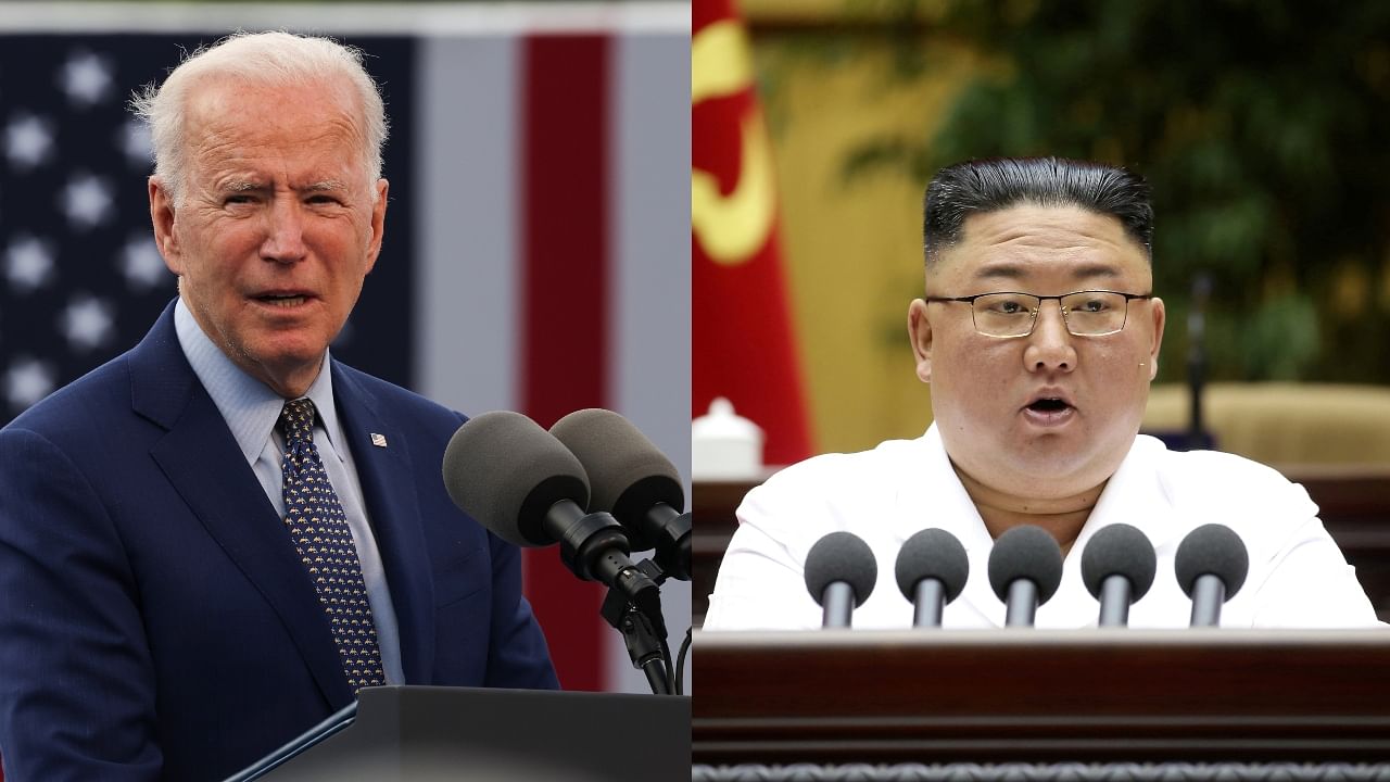 <div class="paragraphs"><p>US President Joe Biden (L) and North Korea leader Kim Jong-Un (R). </p></div>