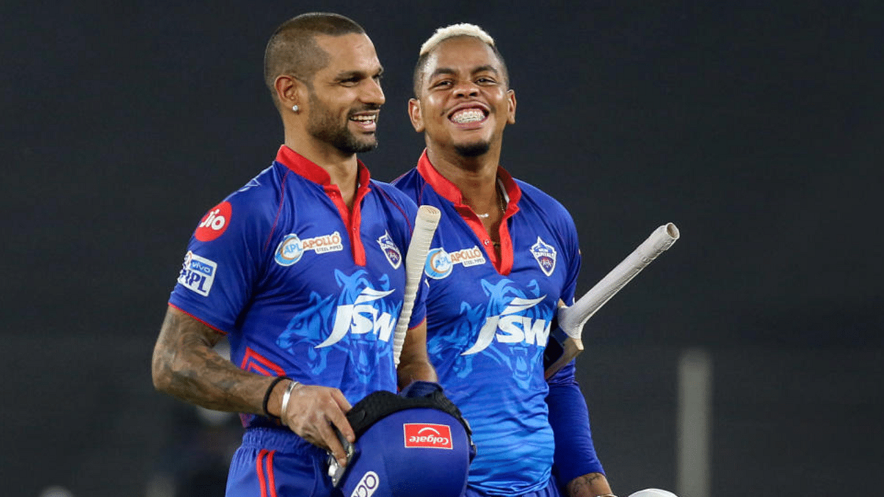 Delhi Capitals wins during match 29 of the Indian Premier League 2021 between the Punjab Kings and the Delhi Capitals held, at the Narendra Modi Stadium in Ahmedabad, Sunday, May 2, 2021. Credit: PTI Photo