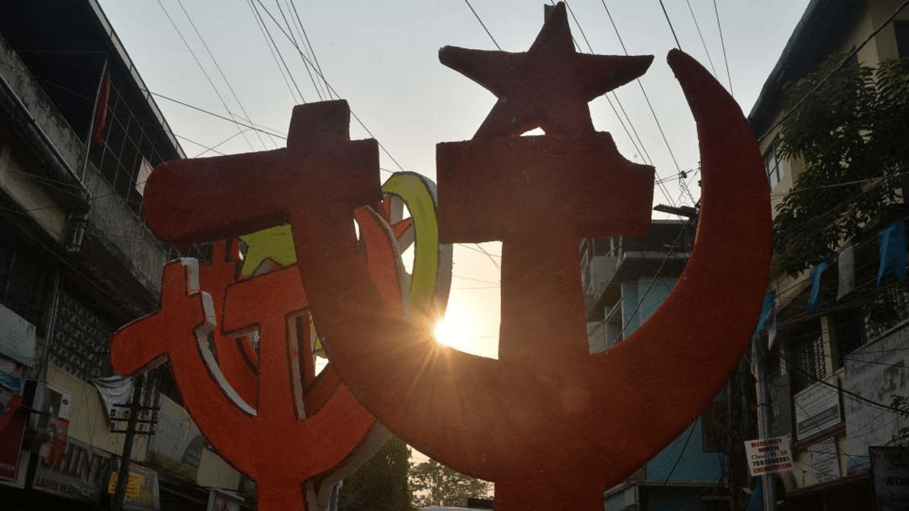 The Left's fall in Bengal was a sharp one. It not only drew a blank in the 2019 national elections but lost its traditional supporters to the BJP, as conceded by its own leaders. Credit: AFP Photo