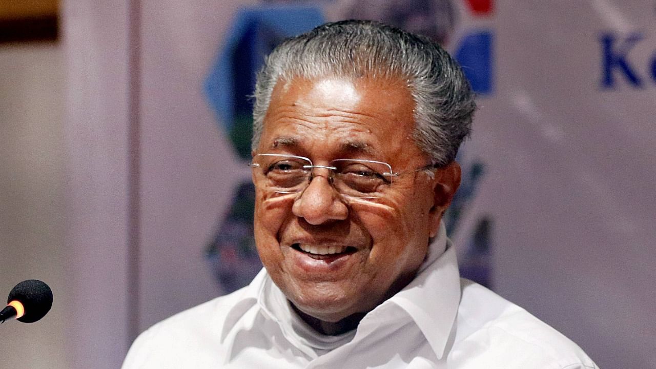 CPI(M) leader Pinarayi Vijayan. Credit: PTI Photo