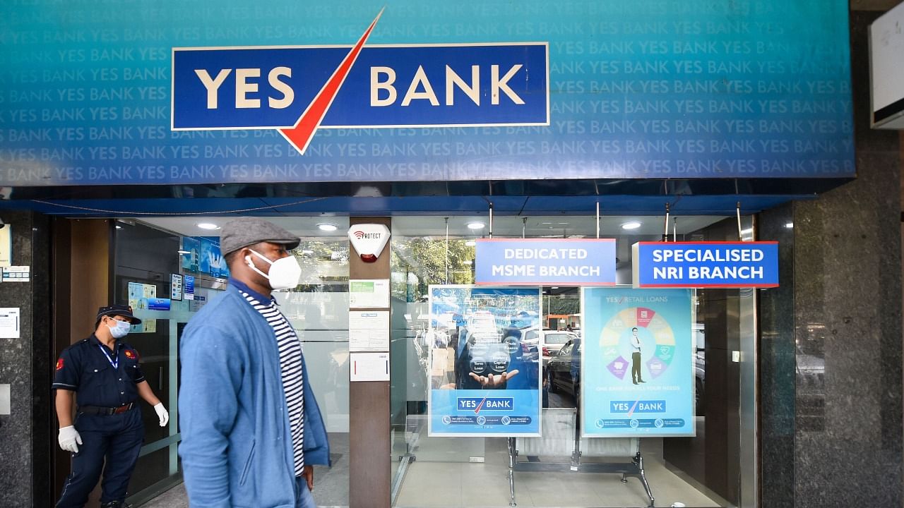 Shares of Yes Bank on Monday declined over 13 per cent. Credit: PTI File Photo