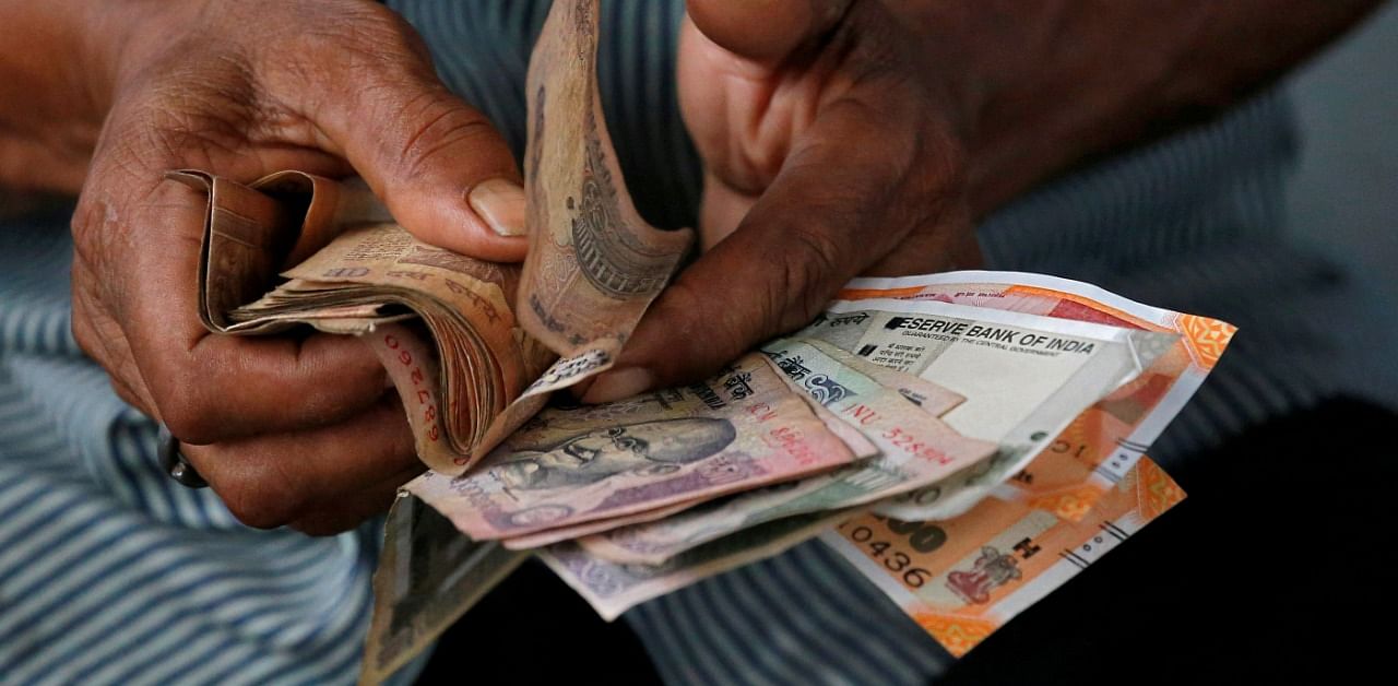 At the interbank forex market, the rupee opened at 73.83. Credit: Reuters Photo