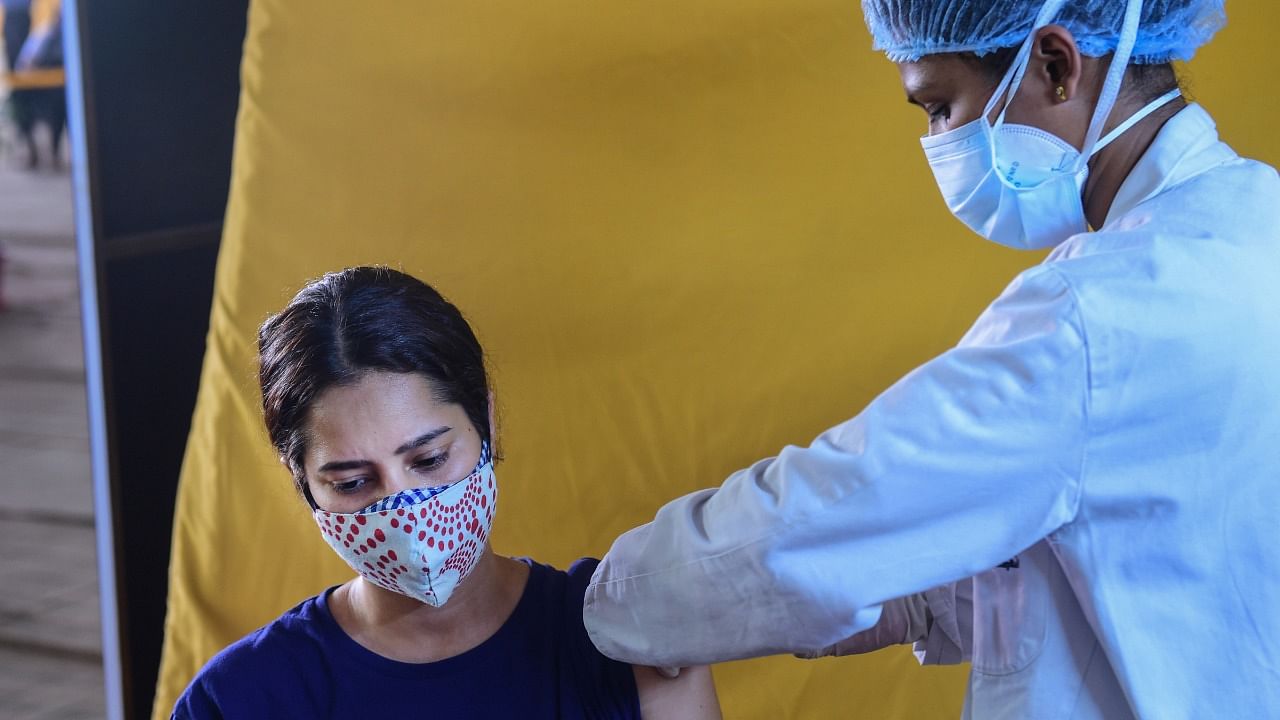 The third phase of the Covid-19 vaccination drive to cover people in the 18-44 age group started from May 1. Credit: PTI File Photo