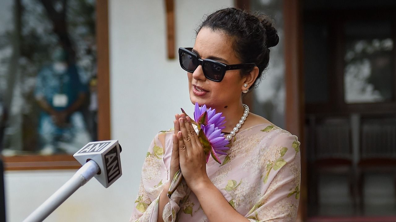 Bollywood actor Kangana Ranaut. Credit: PTI File Photo