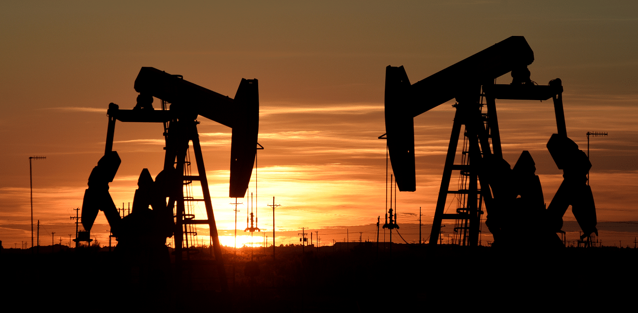 Brent crude futures jumped 58 cents, or 0.8 per cent, to $69.46 barrel. Credit: Reuters Photo