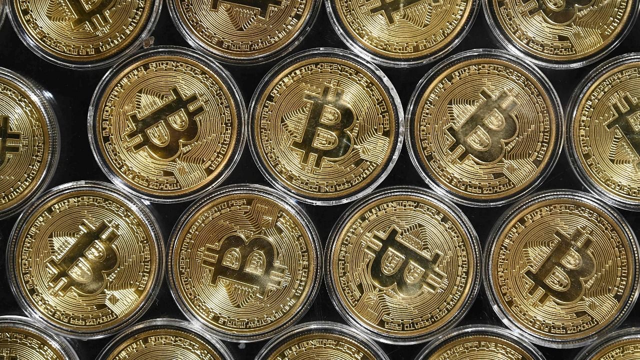 Cryptocurrencies are digital or virtual currencies in which encryption techniques are used to regulate the generation of their units and verify the transfer of funds. Credit: AFP file photo