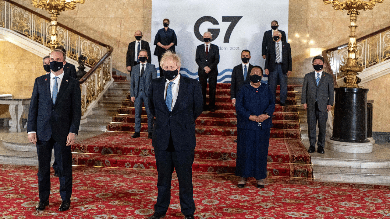 The G7 summit in being held in London. Credit: AFP Photo
