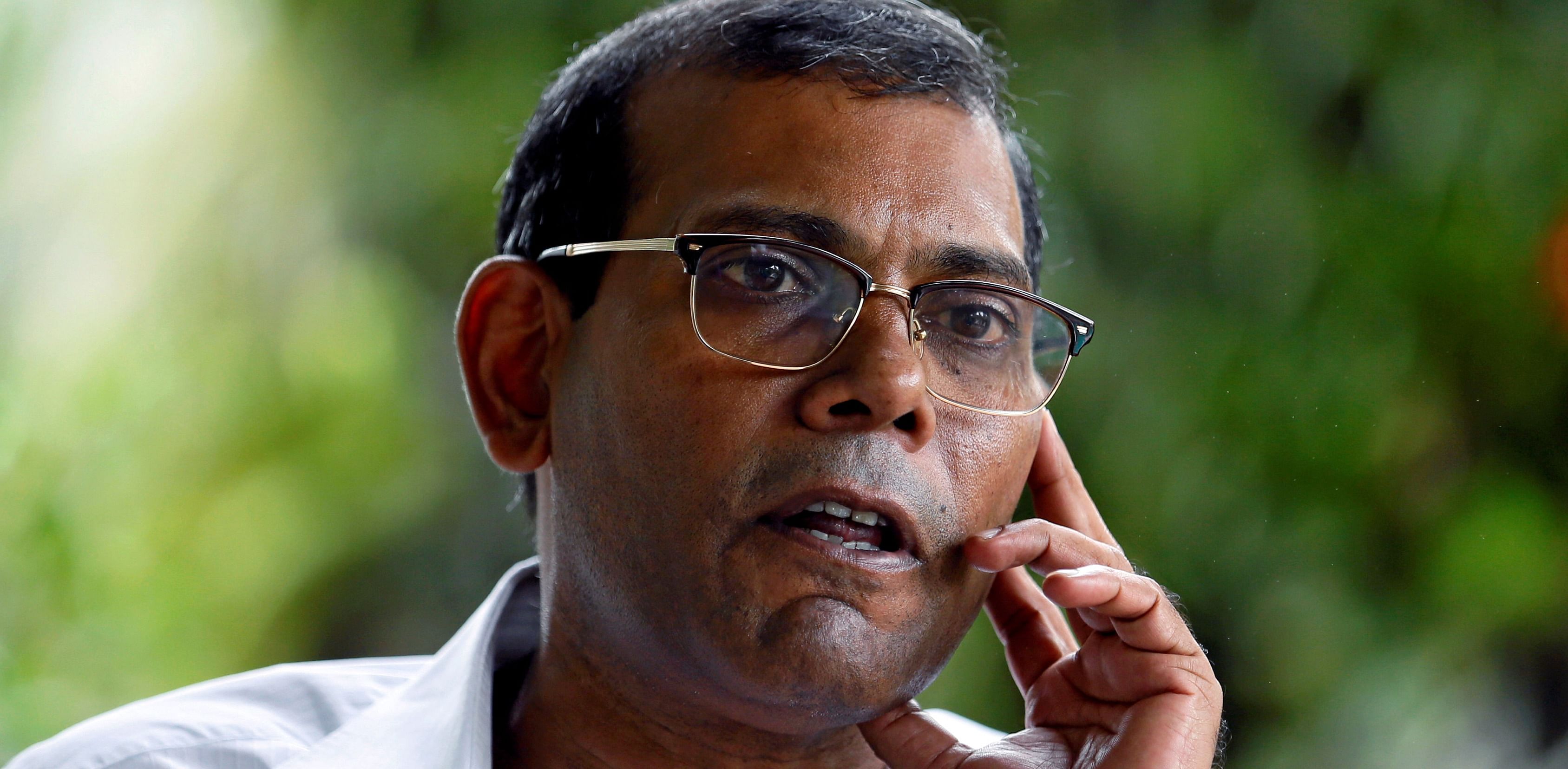 Former Maldives president Mohamed Nasheed. Credit: Reuters File Photo