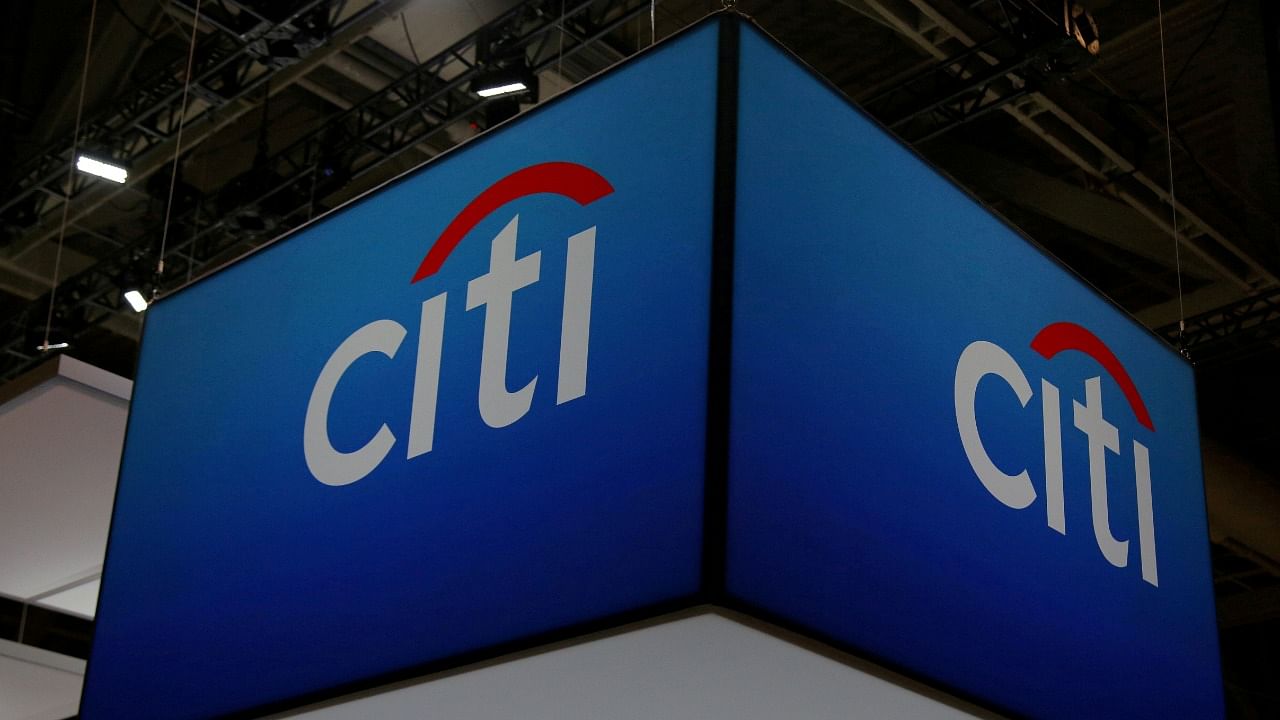 The Citigroup Inc logo is seen at the SIBOS banking and financial conference in Toronto. Credit: Reuters File Photo