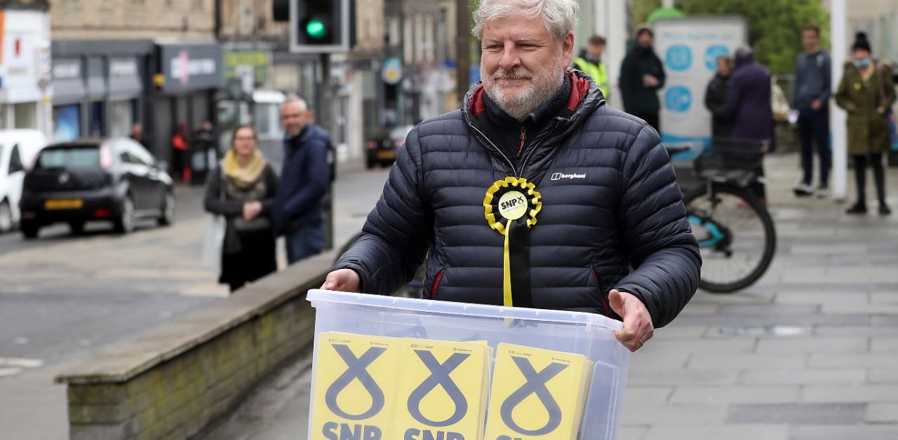 SNP candidate for Edinburgh Central Angus Robertson. Credit: Reuters Photo