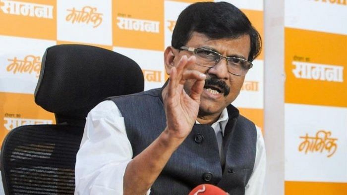 Shiv Sena MP Sanjay Raut. Credit: DH File Photo