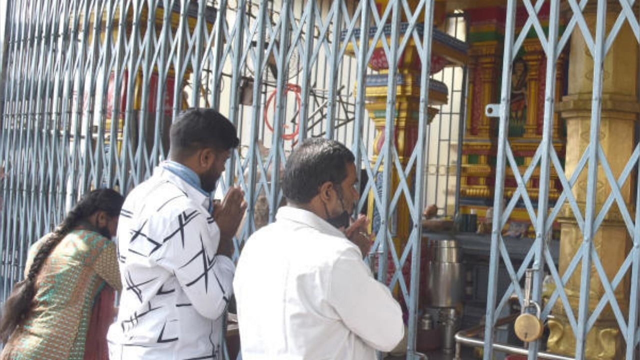 The TDB on Thursday said shrines under its management would not permit devotees in its premises for darshan during the lockdown period. Credit: PTI Photo