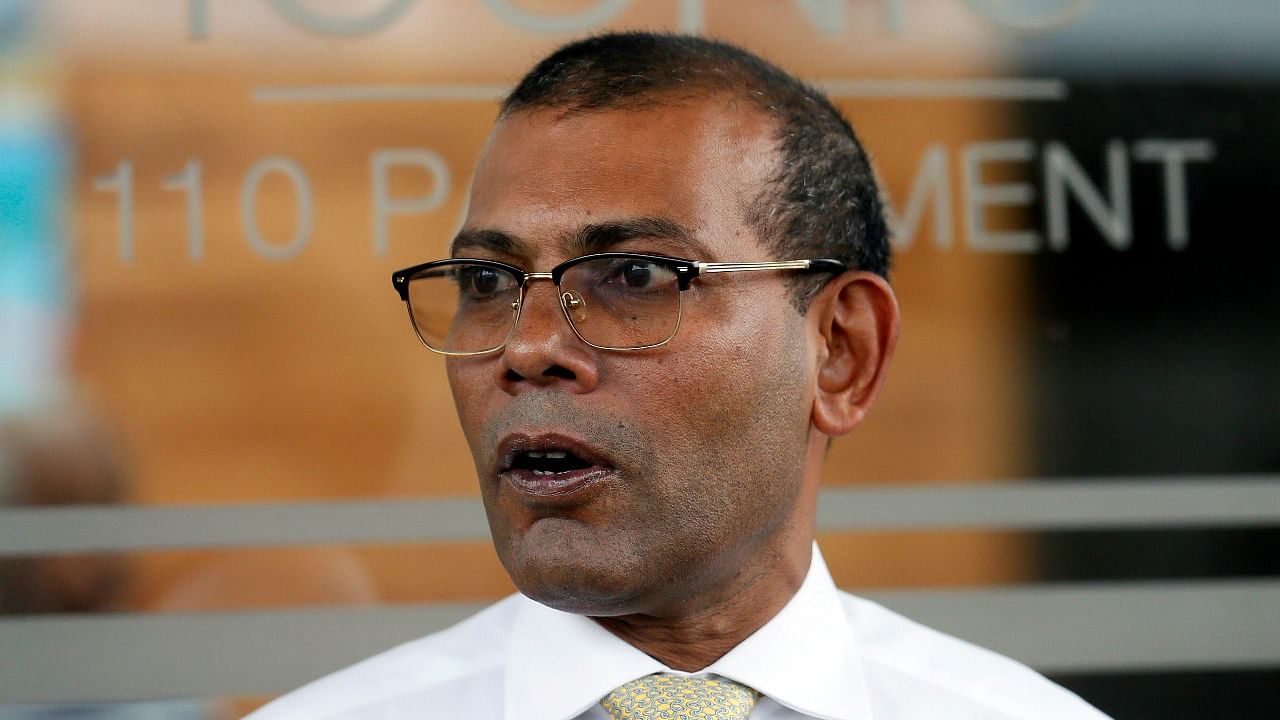Former Maldives president Mohamed Nasheed. Credit: Reuters file photo