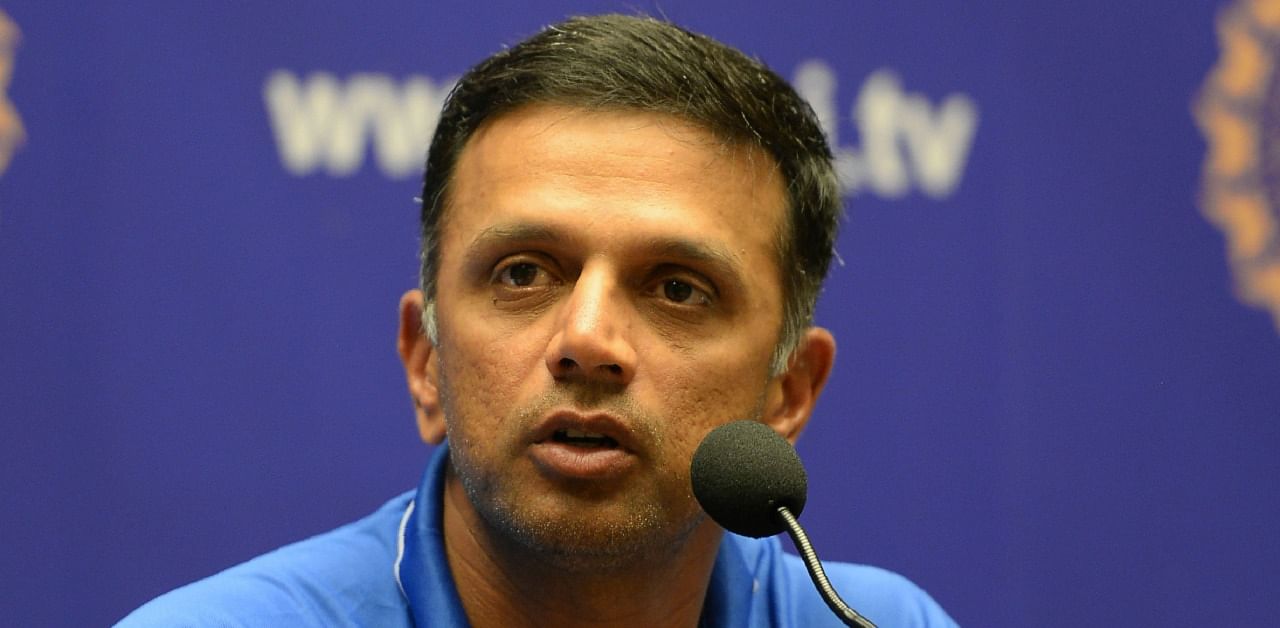 Dravid is now the head of the National Cricket Academy (NCA) in Bengaluru. Credit: AFP Photo