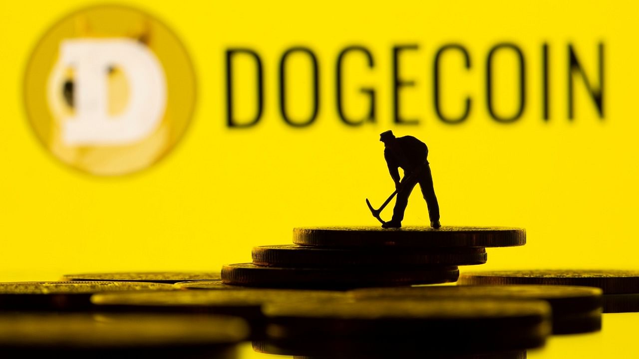 Dogecoin has jumped more than 800 per cent over the last month and is now the fourth-largest digital currency. Credit: Reuters Photo/Representative