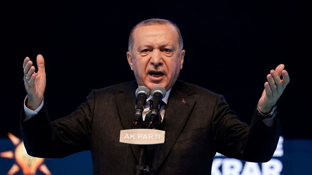 Turkish President Recep Tayyip Edogan. Credit: Reuters File Photo