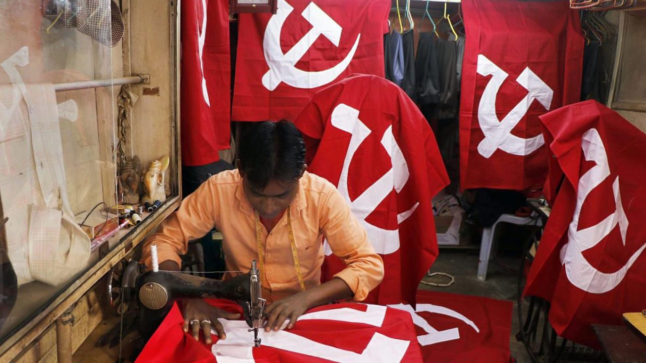 CPI(M)'s vote share alone has fallen in recent years from 19.75 per cent in the 2016 assembly polls to 6.34 per cent in the 2019 Lok Sabha elections. Credit: PTI File Photo