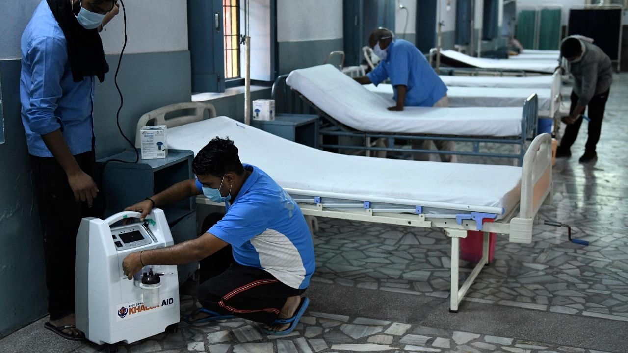 Oxygen concentrators are being sold in black in the national capital and other parts of the country as well. Credit: PTI Photo