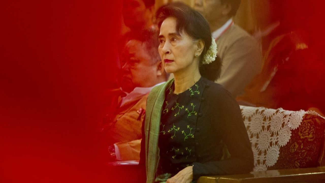 Myanmar's opposition leader Aung San Suu Kyi. Credit: AFP Photo