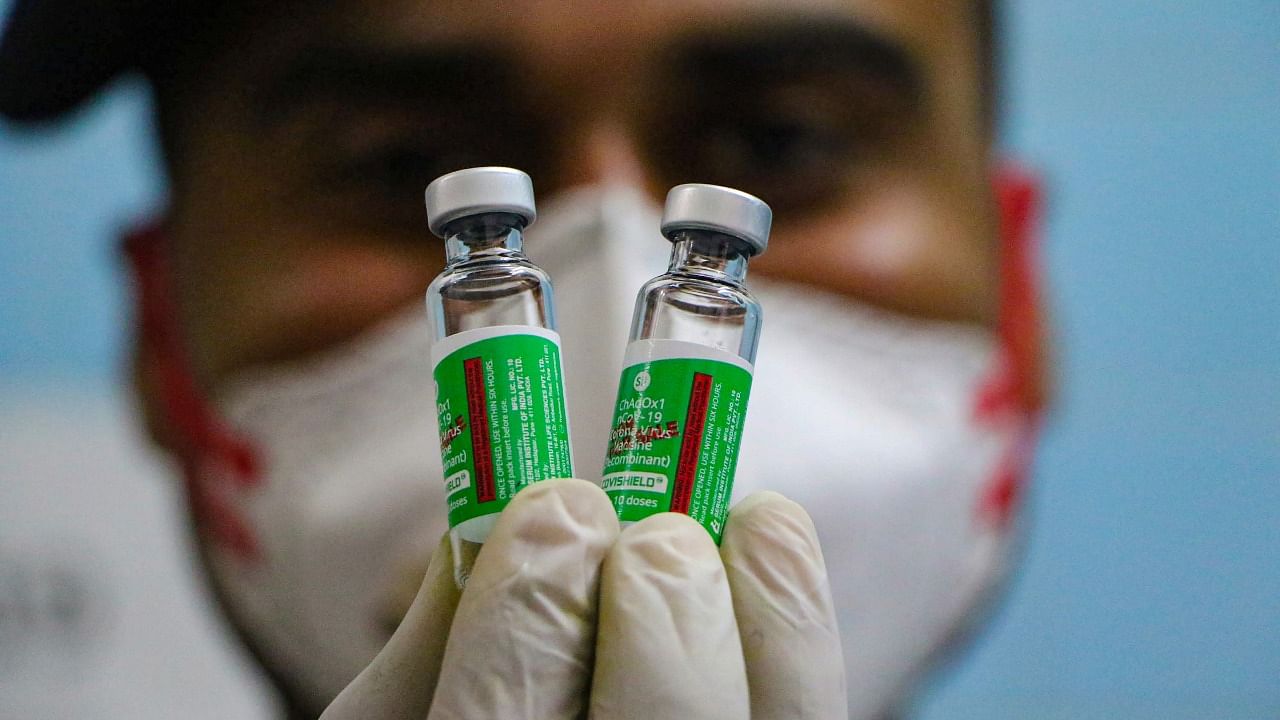 Dispelling claims of vaccine shortage in states, Thakur said 72 lakh doses are still available with states and union territories. Credit: PTI File Photo