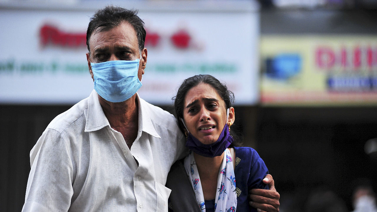 The crowd at vaccination centres and inadequate supplies too is a major issue. Credit: PTI Photo