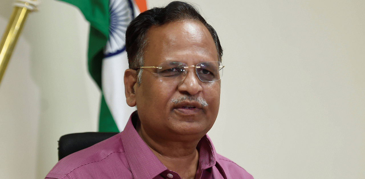 Health Minister Satyendar Jain. Credit: PTI Photo