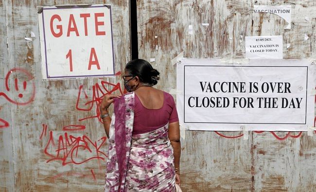 Vaccine centres have been running out of stock. Image Credit: Reuters File Photo