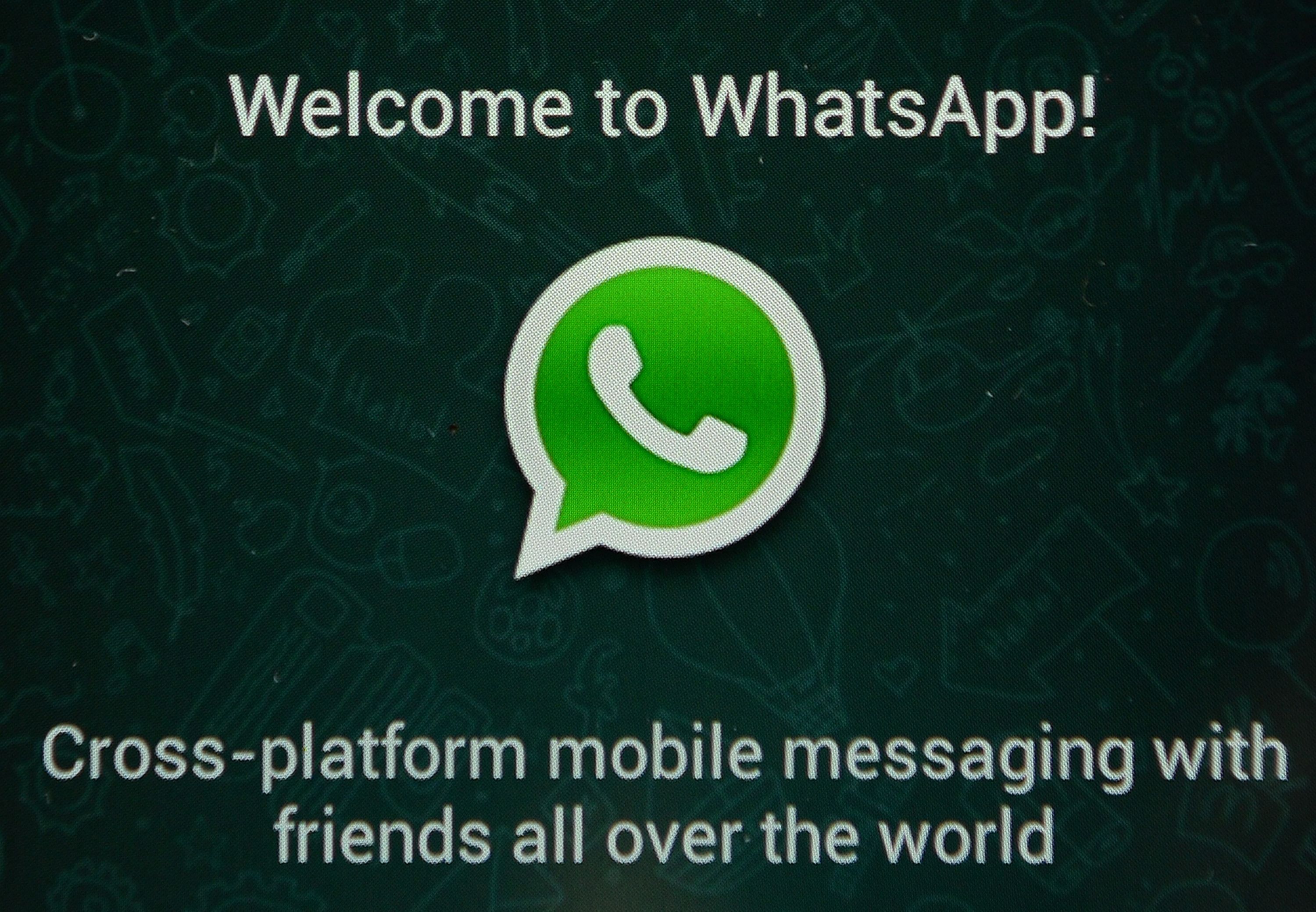 WhatsApp logo. Picture credit: AFP FILE PHOTO