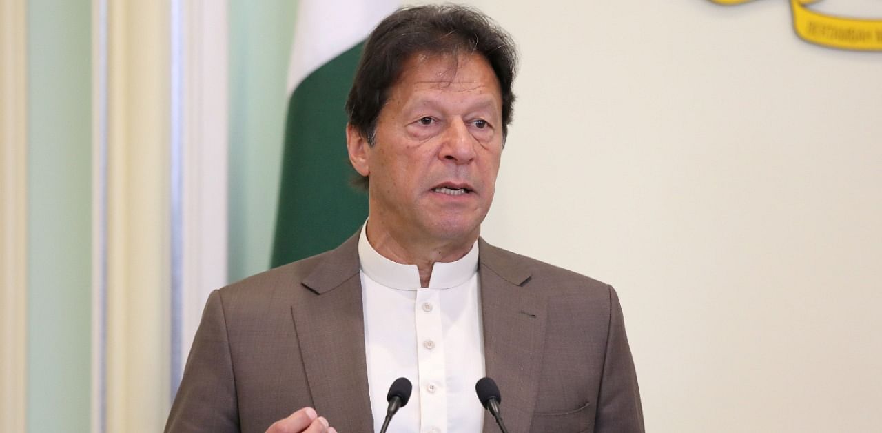 Khan also responded to several questions about domestic issues. Credit: Reuters Photo