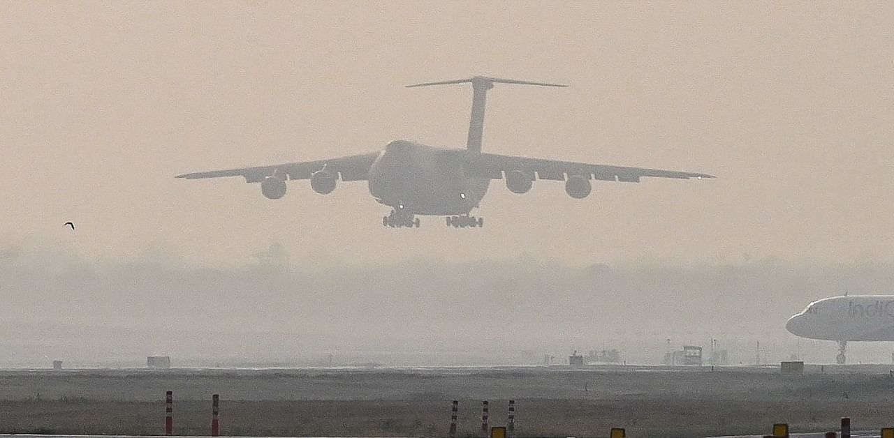 Currently, the Delhi airport is handling around 325 flights per day. Credit: Reuters Photo