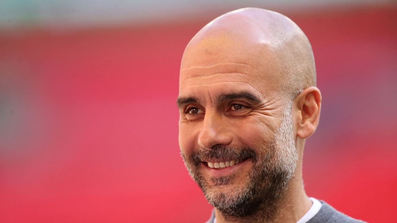 Manchester City manager Pep Guardiola. Credit: Reuters File Photo
