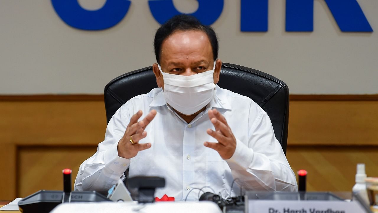 Union Health Minister Harsh Vardhan. Credit: PTI Photo