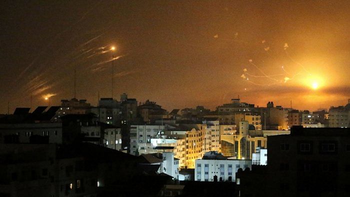 Tit-for-tat airstrikes killed at least 35 in Palestine and five in Israel. Credit: Reuters