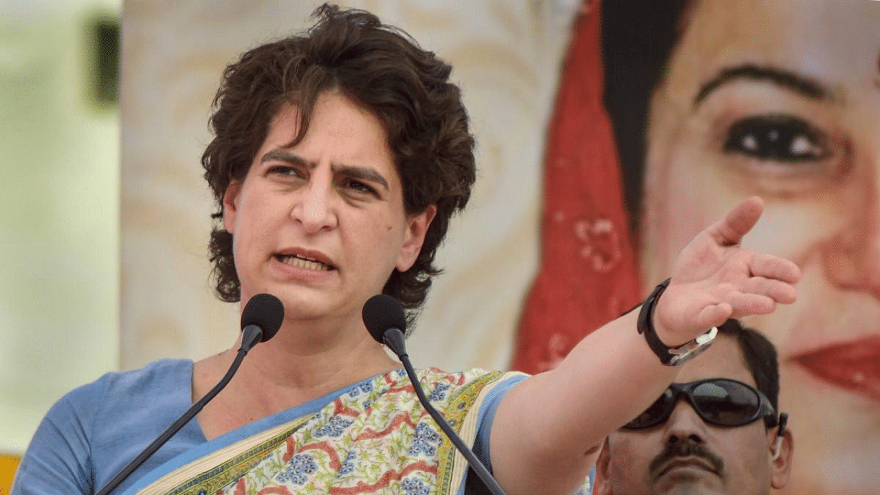 Congress leader Priyanka Gandhi. Credit: PTI Photo